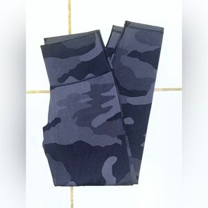 Aerie Navy Camouflage Leggings